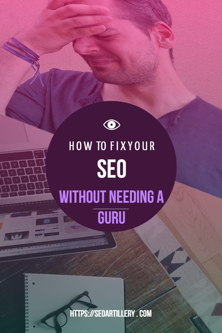 How To Fix Your SEO
